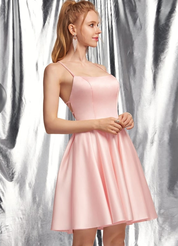 Robe Chic Satin Nuit Étoilée - gallery 3