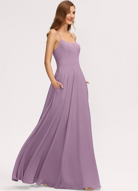 Robe Chic Satinée Beige - gallery 2