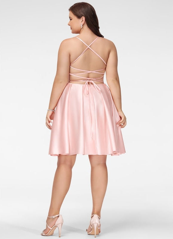 Robe Chic Satin Nuit Étoilée - gallery 7