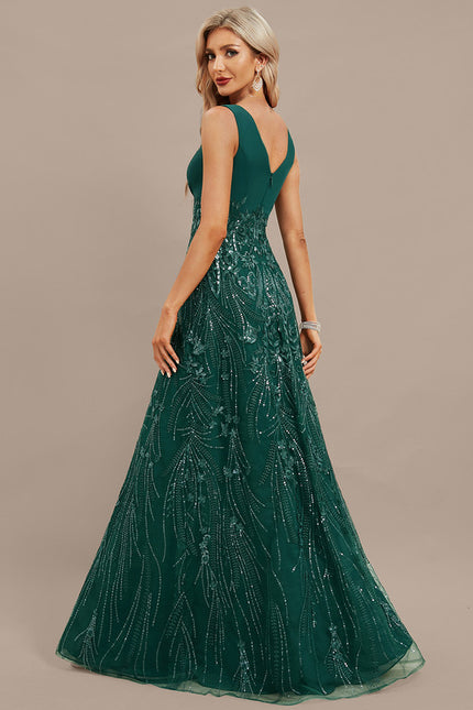 Robe De Soirée Chic Bleu - gallery 6