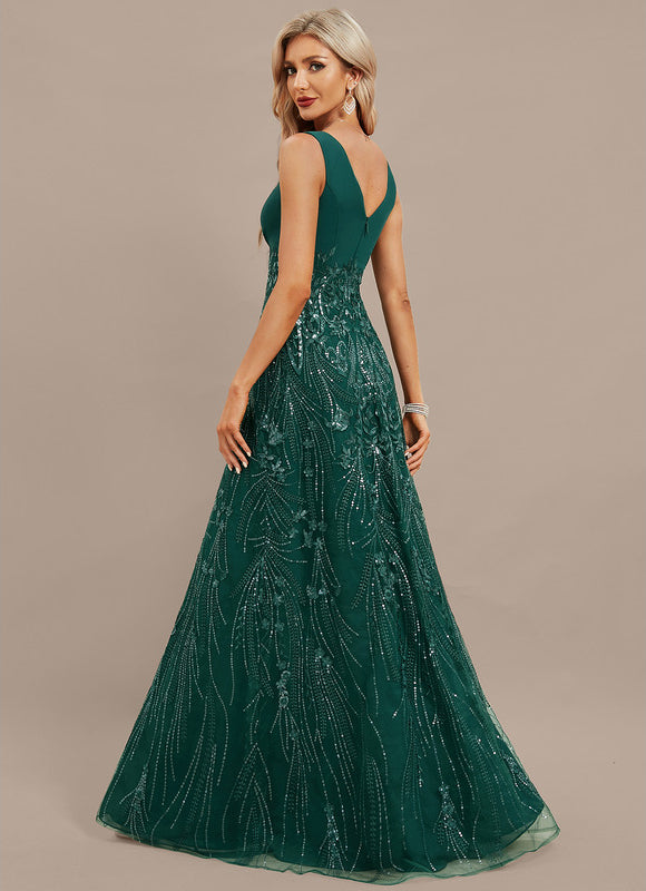 Robe De Soirée Chic Bleu - gallery 6