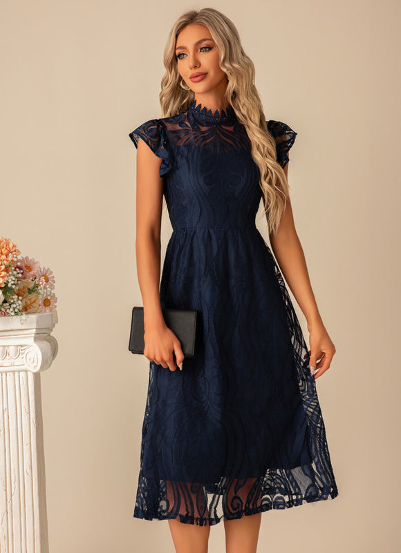Robe Chic Dentelle Illusion