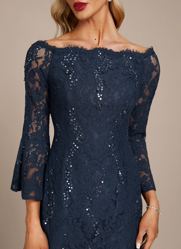 Robe Chic Chic Dentelle Étoilée - gallery 6