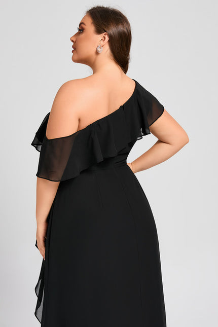 Robe Chic Vague De Sombre Élégance - gallery 9