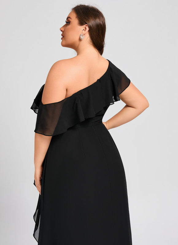 Robe Chic Vague De Sombre Élégance - gallery 9
