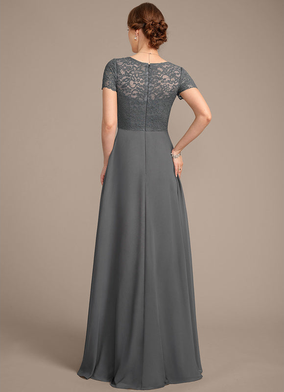 Robe Chic Gris Élégant Flottant - gallery 6