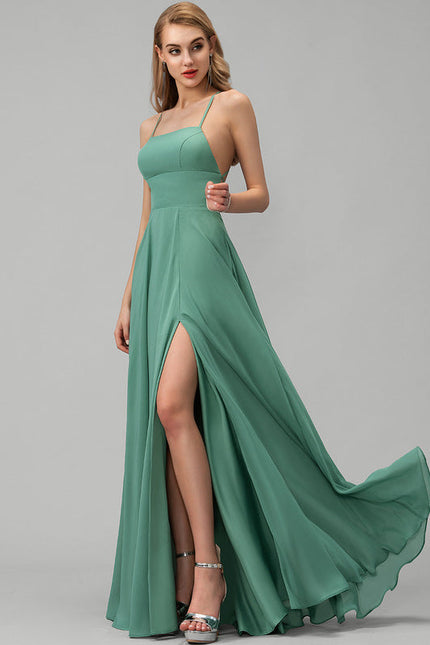 Robe Chic Vert Flottant
