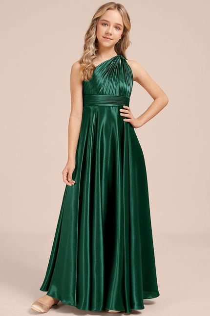 Robe Chic Satin Bourgogne - gallery 2