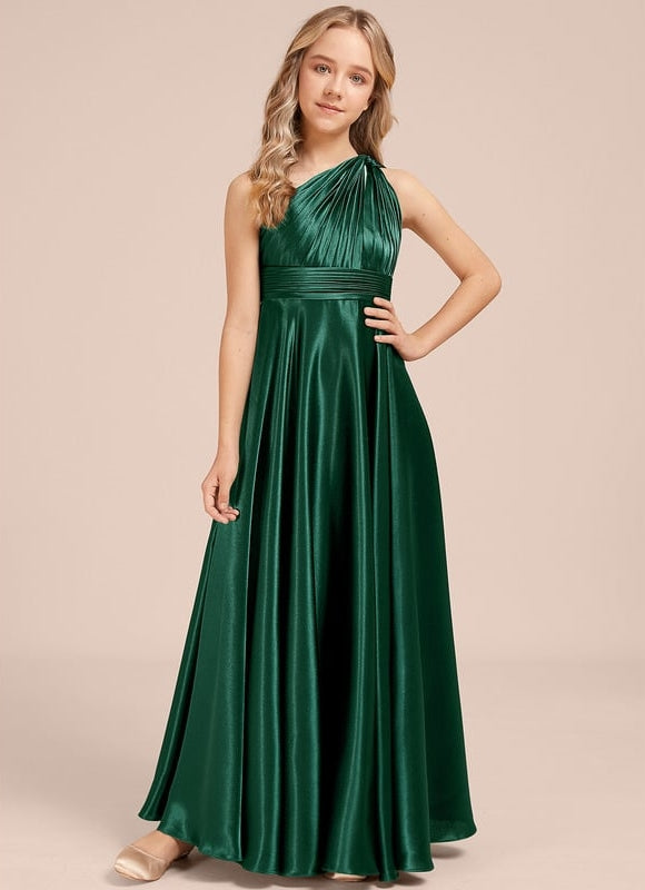 Robe Chic Satin Bourgogne - gallery 2