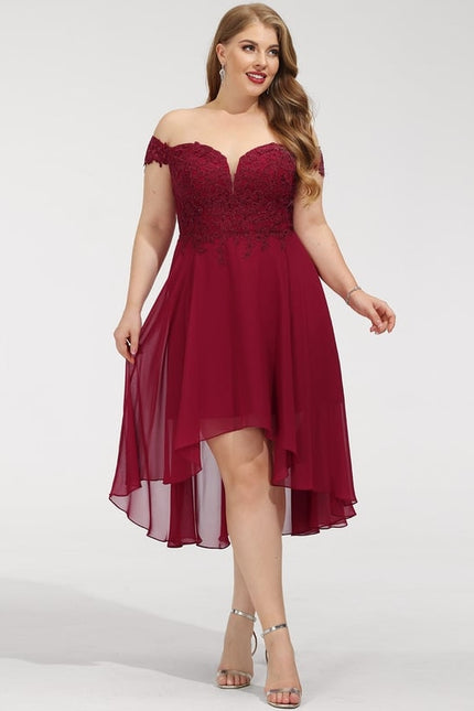 Robe Chic Élégance Rubis Aérienne - gallery 6