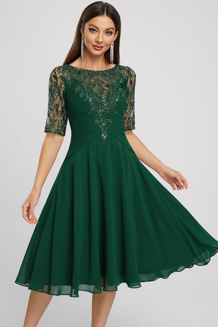 Robe Chic Cocktail Élégante