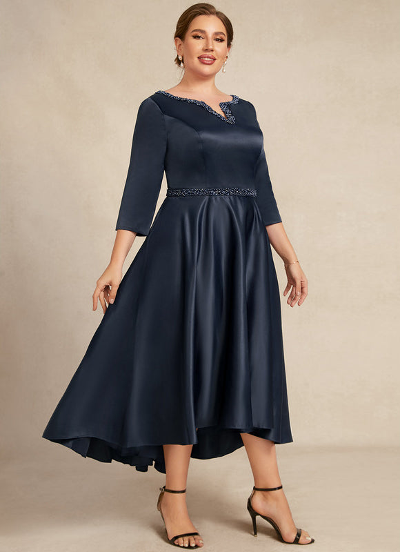 Robe Chic Élégance Satinée Moderne - gallery 5