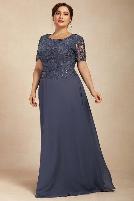 Robe Chic Aérienne Grise - gallery 6