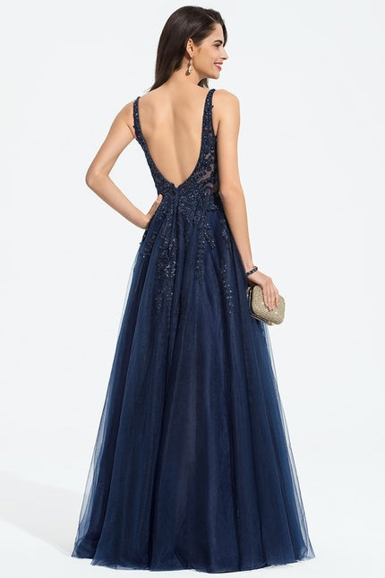 Robe Chic Glamour Tulle Étoilé - gallery 4