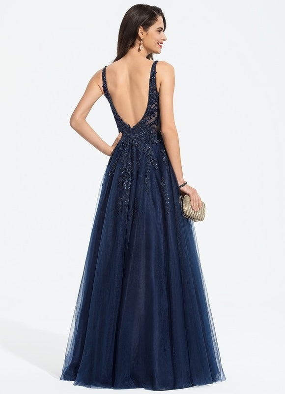 Robe Chic Glamour Tulle Étoilé - gallery 4