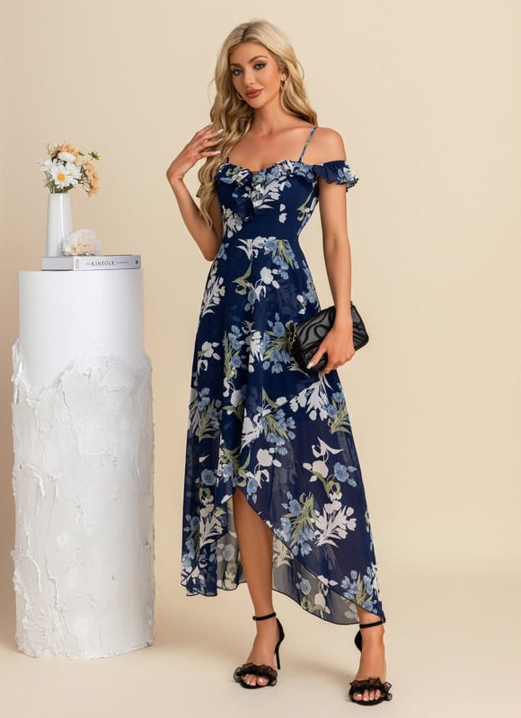 Robe Chic Florale Évasée - gallery 9