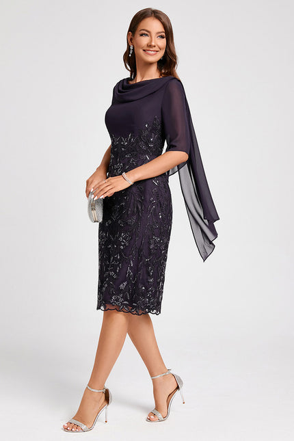 Robe Chic De Soirée Volante - gallery 4