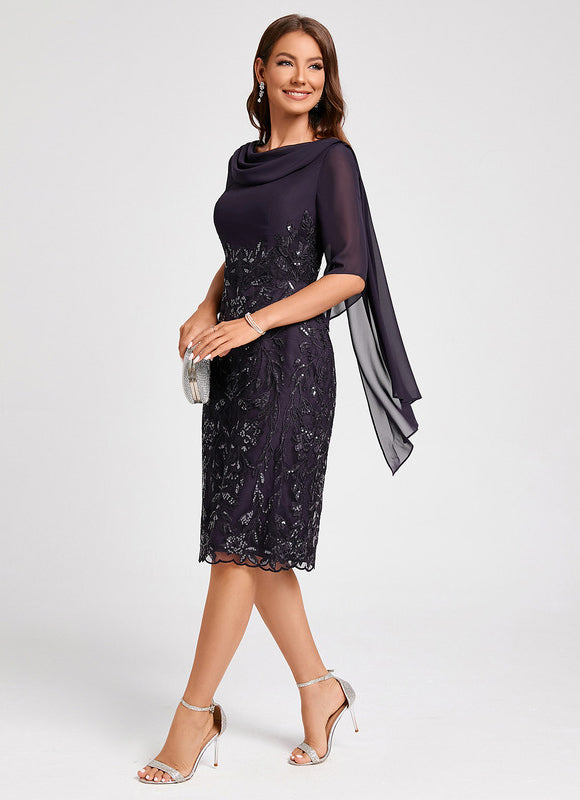 Robe Chic De Soirée Volante - gallery 4
