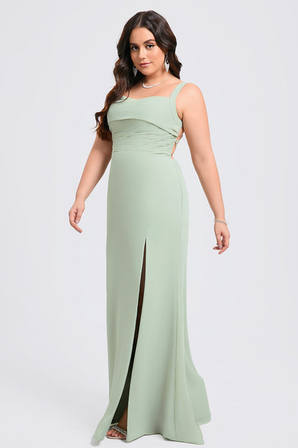 Robe Chic Sirène Bordeaux - gallery 9