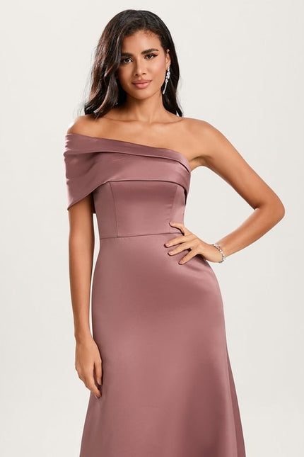 Robe Chic Satinée Ombre Pluie - gallery 4