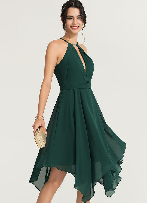 Robe Chic Chic Asymétrique Perlé - gallery 2