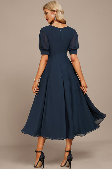 Robe Chic Émeraude Flottante - gallery 4