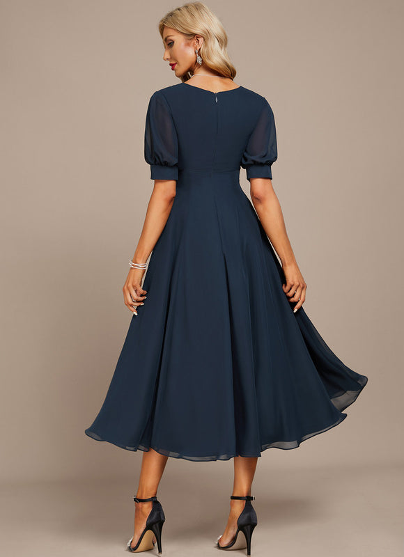 Robe Chic Émeraude Flottante - gallery 4