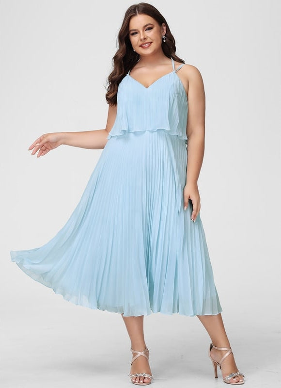 Robe Chic Plissée Sombre - gallery 6