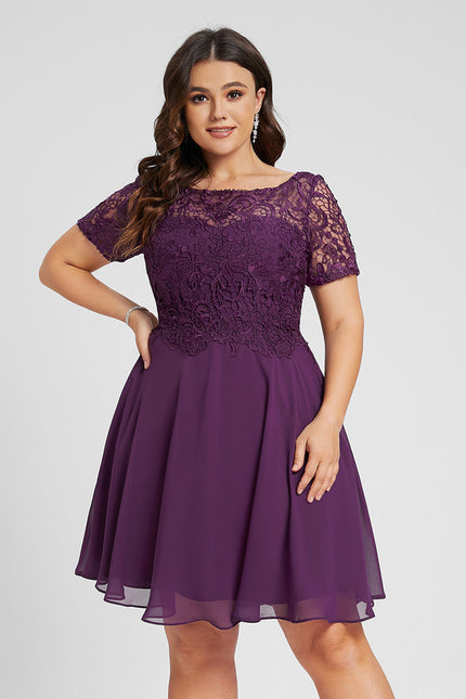 Robe Chic Chiffon Éclatante - gallery 6
