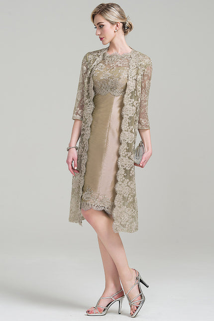 Robe Chic Dentelle Olive - gallery 2