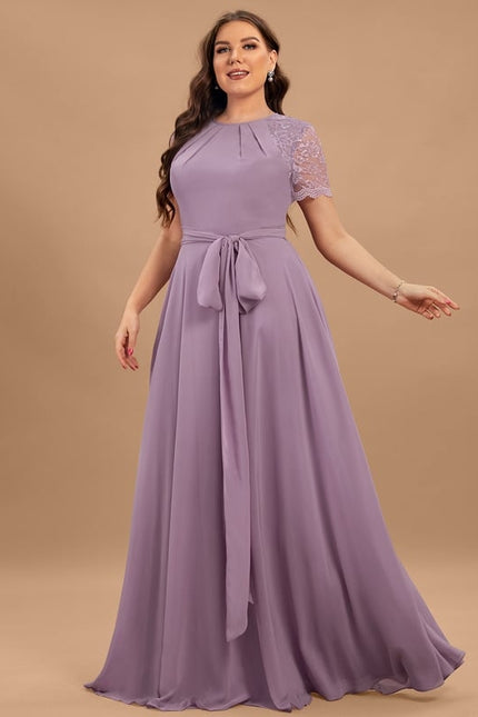 Robe Chic Soirée Rosée - gallery 5
