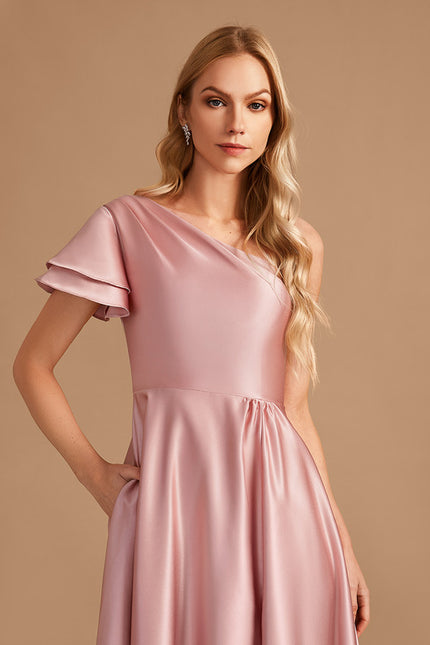 Robe Chic Satinée Moderne - gallery 3