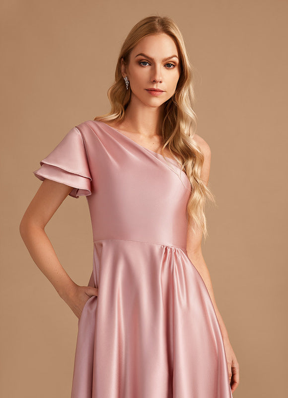 Robe Chic Satinée Moderne - gallery 3