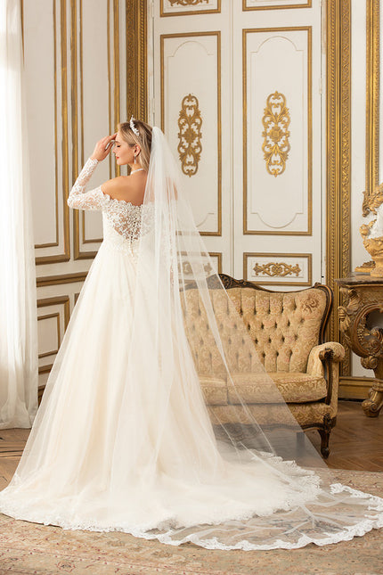 Robe Chic Élégante Épaule Dénudée - gallery 8