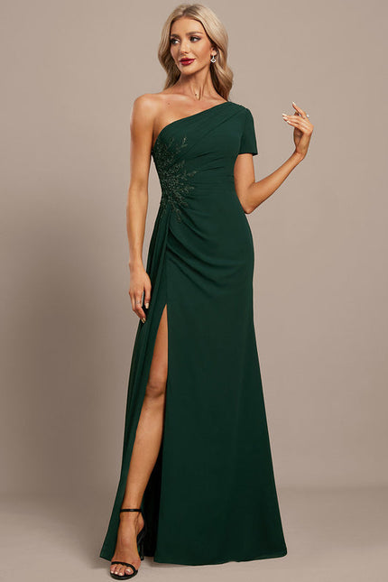 Robe Chic Émeraude Élégante