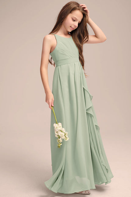 Robe Chic Mousseline Prune - gallery 4