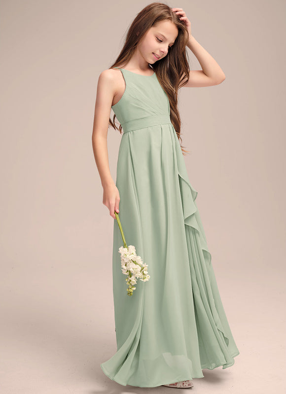 Robe Chic Mousseline Prune - gallery 4