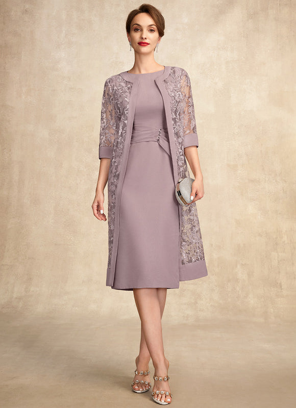 Robe Chic Élégance Lilas - gallery 7