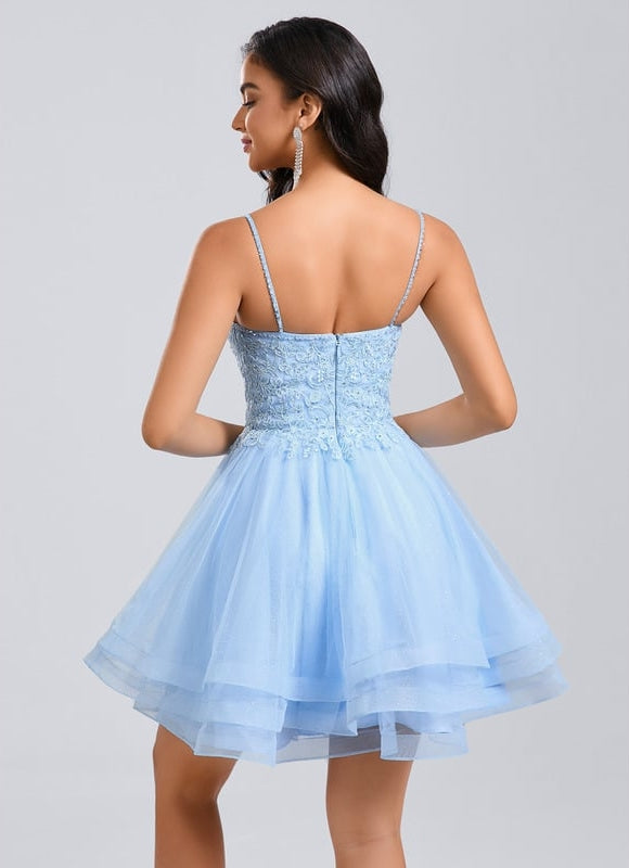 Robe Chic Tulle Azur - gallery 6