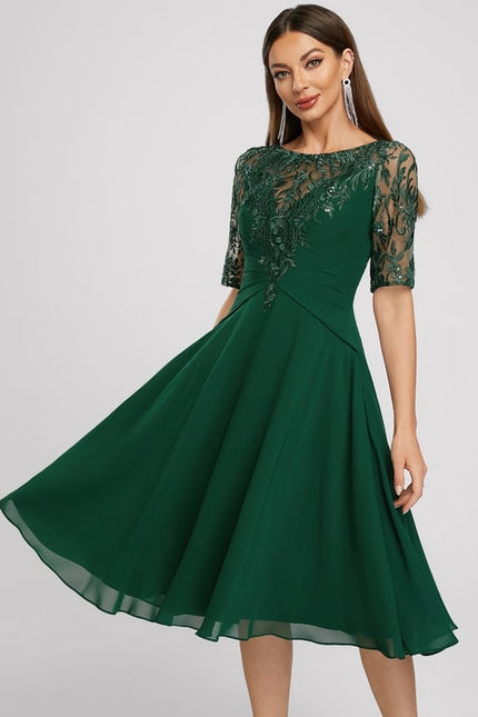 Robe Chic Cocktail Élégante - gallery 5
