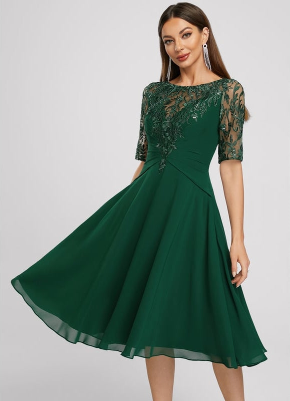 Robe Chic Cocktail Élégante - gallery 5