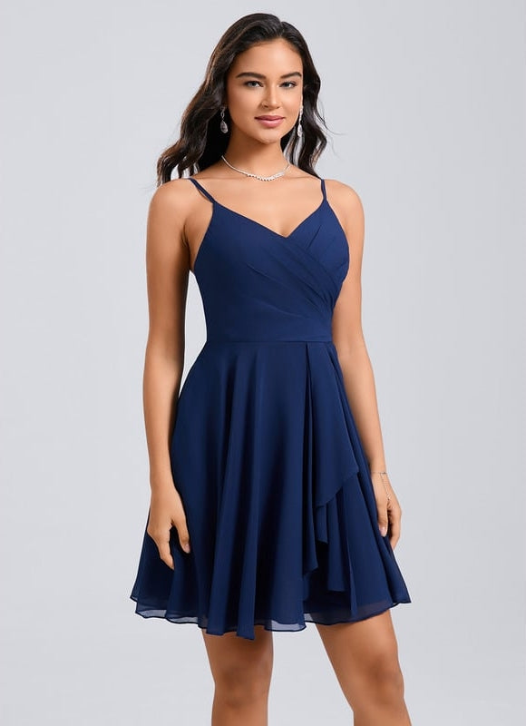 Robe Chic Courte Marine - gallery 4