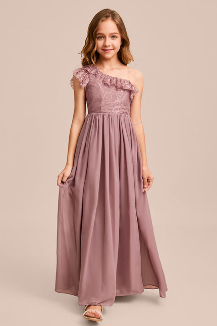 Robe Chic Asymétrique Lavande - gallery 2