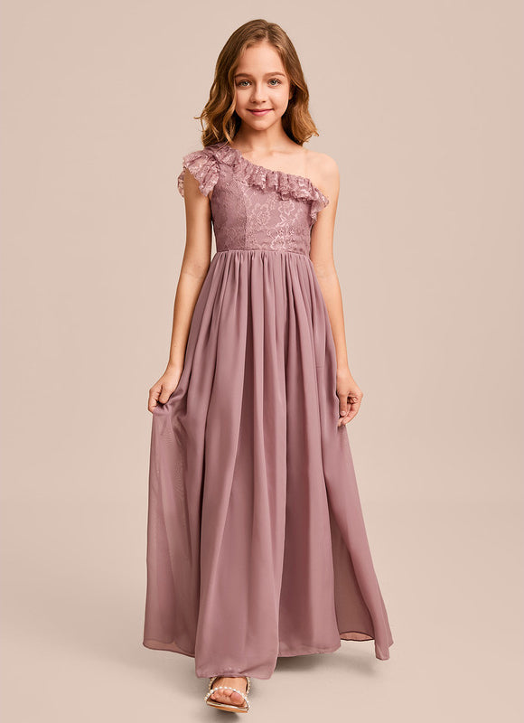 Robe Chic Asymétrique Lavande - gallery 2