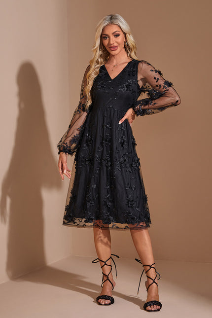 Robe Chic Tulle Élégante - gallery 5