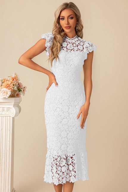 Robe Chic Midi Azur - gallery 7