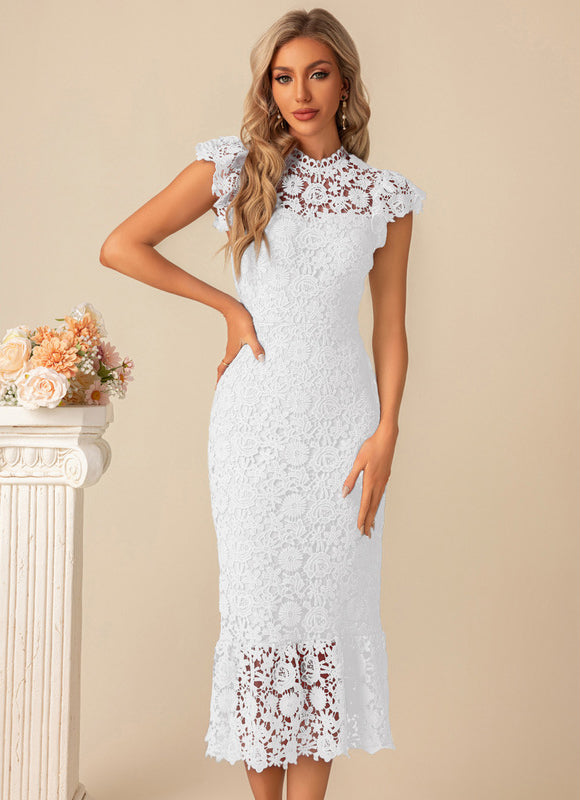 Robe Chic Midi Azur - gallery 7