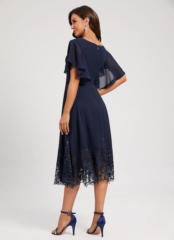 Robe Chic Légère Dentelle - gallery 5