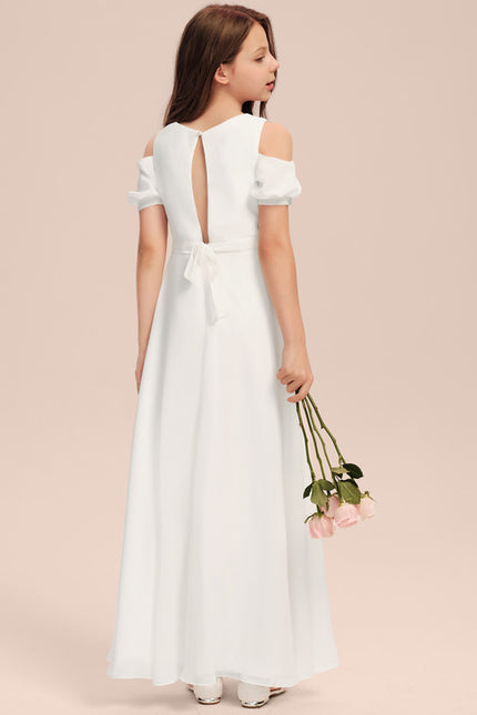 Robe Chic Épure Blanche - gallery 4