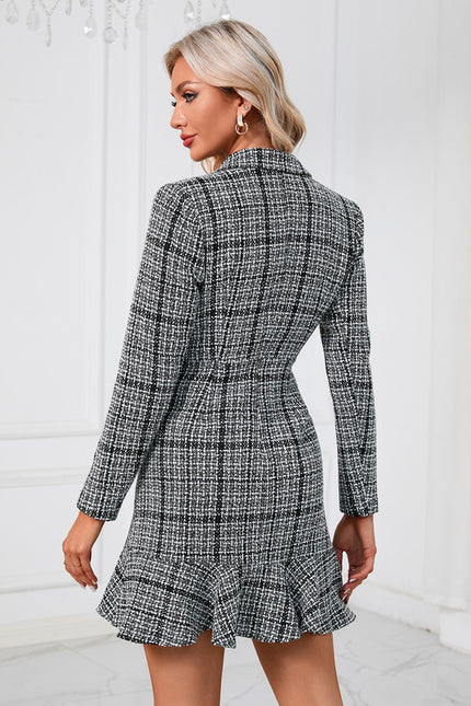 Robe Chic Tweed Élégante - gallery 5